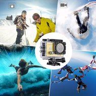 Andoer 2" Ultra-HD LCD 4K 25FPS 1080P 60FPS Wifi Cam FPV Video Output 16MP Action Camera 170&deg;Wide-Angle Lens with... N32