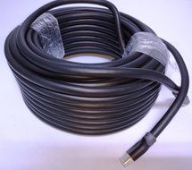 Omars Ultra HDMI Active Slim Cable 50ft with Ethernet ,Supports 4K, 3D, 2160p Full HD Latest Version N6