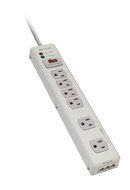 Belkin 6-Outlet Metal Power Strip Surge Protector with 8-Foot Power Cord, 700 Joules (F9D601sp08-DP) N2
