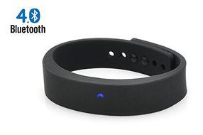 Bluetooth 4.0 Health Wristband - Activity/Sleep Tracking, Alert Notifications, App for Android and iOS, Splash...