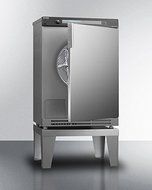 Summit TDC 112C 16 lb. Capacity Condensing Dryer with Intuitive Programming Program Memory Stainless Steel Drum... N4