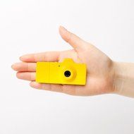 Superheadz CLAP Digital Camera Powershovel Juicy Yellow N4