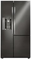LG LSXS26366D 36" French Door Refrigerator with 26.1 cu. ft. Total Capacity, in Black Stainless Steel N2