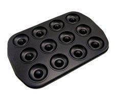 Non-Stick 12-Cup Mini Donut Pan Cookies Mold DIY Cake, 1 Set N6