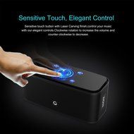 ButtyBass Touch Wireless Bluetooth v4.0 Portable Speaker with HD Sound and Bass: For Great Party Boom (Black)