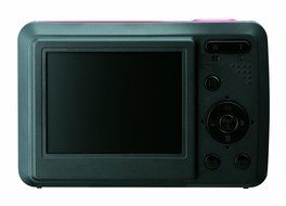 GE C1233 12MP Digital Camera with 3X Optical Zoom and 2.4 Inch LCD with Auto Brightness (Black) N7
