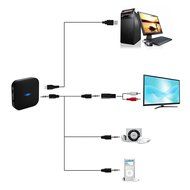 Bluetooth 4.1 Transmitter and Receiver, Rockrok Portable Wireless Adapter/Kit with 3.5mm Stereo Output for Headphone... N4