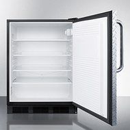 Summit AL752BBIDPL 5.5 cu. ft. Compact All-Refrigerator with Adjustable Thermostat Adjustable Shelves Automatic... N4
