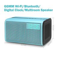 GGMM E3 Wireless WiFi/ Bluetooth Speaker with LED Alarm Clock &amp; Smart USB Charging port, Featuring Airplay, DLNA... N20