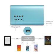 GGMM E3 Wireless WiFi/ Bluetooth Speaker with LED Alarm Clock &amp; Smart USB Charging port, Featuring Airplay, DLNA... N22