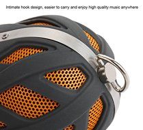 AbramTek M16,Portable Wireless Multifunctional Bluetooth 4.0 Speaker with Built-in Micphone(gray)