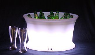 Bon Decor Illuminated Beverage Tub