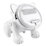 Sealive Cute Standed Morning Alarm Clock,Robot Shape with Temperature Display,Blue and White N3