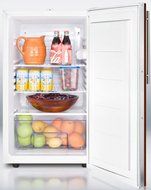 Summit FF511LBI7IFADA 22&quot; ADA Compliant Commercially Approved Medical Built In or Freestanding Compact Refrigerator... N7
