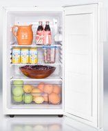 Summit FF511LBI7IFADA 22&quot; ADA Compliant Commercially Approved Medical Built In or Freestanding Compact Refrigerator... N9