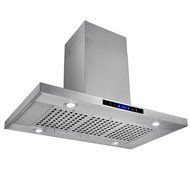 AKDY&reg; 36" Stainless Steel Island Mount Powerful Kitchen Vent Cooking Fan Touch Screen Control LED Lights Range... N3