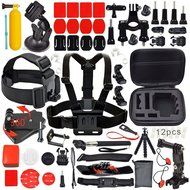 YFY 22-In-1 Basic Outdoor Sports Accessories Kit for GoPro Hero Cameras N4