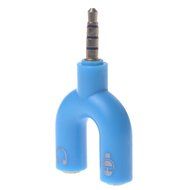 3.5mm Audio Converter Adapter Earphone Splitter 1 Port To 2 Ports N2
