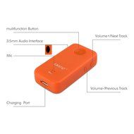 [NFC-Enabled] Bluetooth Receiver, iXCC Bluetooth Adapter and Hands-Free Car Kit, Wireless Stereo System Adapter... N9