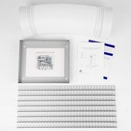 FIREBIRD Stainless Steel 30" Euro Style Island Mount Range Hood LED Screen N8