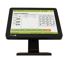 Bematech LE1015 POS Touch Screen Monitor, True Flat, Bezel Free, 15&quot; LCD Size, Resistive Touch...