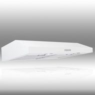 AKDY 30" White Stainless Steel Under Cabinet Kitchen Grease Filters Range hood N7