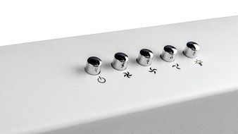 AKDY 30" White Stainless Steel Under Cabinet Kitchen Grease Filters Range hood N9