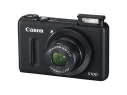 Canon PowerShot S100 12.1 MP Digital Camera with 5x Wide-Angle Optical Image Stabilized Zoom (Black) (OLD MODEL) N3