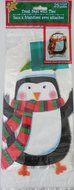 25pcs Flat Christmas Holiday Cello/Cellophane/Loot Treat Bag with Ties Large 5x11&frac12;&quot; ~ Penguin