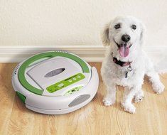 Infinuvo CleanMate QQ-2 L Robotic Vacuum Cleaner with Home Charging Base &amp; LCD Display - White N3