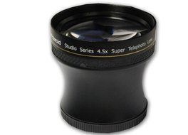 Polaroid Studio Series 4.5x Super Telephoto Lens, Includes Lens Pouch and Cap Covers For The Pentax K-3, K-50,...