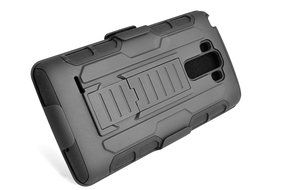 LG Stylo 2 Plus Case, LG Stylus 2 Plus Case, MCUK 3 Layer Shock Resistant Hybrid Armor Full Body Protective Case... N56