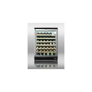 Summit SCR600BLPUBSH: Commercial glass door beverage center for red wine and ale, w/digital thermostat, black...