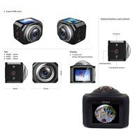360 degree VR Panoramic Action Camera, YBLUESKY Wireless 1440P H.264 1080P Full HD 16MP 1.5 Inch LCD Screen HDMI... N2