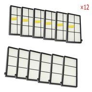 Ashon Hepa High-Performance Filter Replacement For irobot Roomba 800 series 870 880 Vacuum Cleaner Parts 12 Pack N2