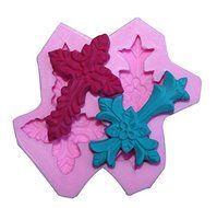 Oi Max Cross Shape Silicone Fondant Mould Cake Decorating Chocolate Pastry Mold