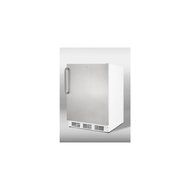 Summit VT65MLSSTBADA 24&quot; Medically Approved ADA Compliant Upright Freezer with 3.5 cu. ft. Capacity White Cabinet...