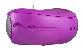 Riptunes great quality Home CD Player, Pink (CDB220P) N8