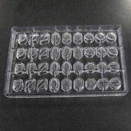 Chocolate Mold Assorted: Diamond, Hexagon, Octagon, Round, Oval &amp; Horseshoe N3