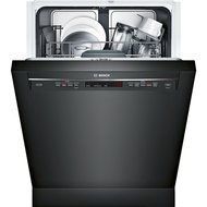 Bosch SHE53TL6UC 300 24" Black Semi-Integrated Dishwasher - Energy Star N4