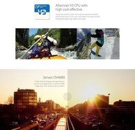 Original Elephone ELE CAM Explorer 4K Ultra HD Sports DV WiFi IP68 Waterproof Action Camera - Silver N5