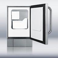 Summit Stainless Steel Outdoor Icemaker, 25 x 14.75 x 23 inch -- 1 each. N2