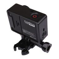 AxPower GoPro Accessories GoPro Protective Frame Bumper Case Strong Hard Plastic UV Black Color for Hero 4/3+/3