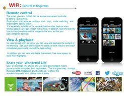 Blueskysea Gitup Git2 Waterproof Sports Action Camera Wifi Novatek 96660 2k 1080p 30fps Full Hd for Sony Imx206... N3