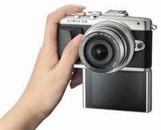 Olympus E-PL7 16MP Mirrorless Digital Camera with 3-Inch LCD with EZ Double Zoom Kit 12-42mm f/3.5-5.6 + 40-150mm... N30