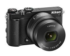 Nikon Digital SLR camera standard power zoom lens kit Black Nikon 1 J5 - International Version