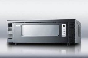 Summit STC1 8 Bottle Capacity Wine Cooler With Digital Thermostat Interior Fans Vibration-Free Operation Upright...