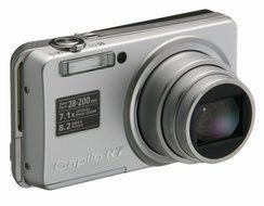 RICOH digital camera Caplio (Kyapurio) R7 Silver 8 million pixels 7.1x optical zoom CAPLIOR7SL