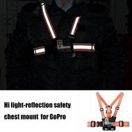 Fantaseal Action Camera Chest Mount Hi-Reflective Safety Vest for GoPro Chest Mount Harness Chesty Vest GoPro... N34