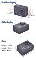 SJ4000 wifi Mini Blue WIFI HD 1080P 12MP Waterproof Camcorder Extreme Outdoor Sports DV Action Record Camera Blue